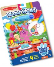 Книжка за рисуване с вода Melissa & Doug - Blue's Clues & You, Форми -1