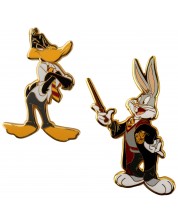 Комплект значки CineReplicas Animation: Looney Tunes - Bugs and Daffy at Hogwarts (WB 100th) -1