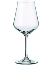 Комплект чаши за вино Bohemia - Royal Lida, 6 броя x 450 ml
