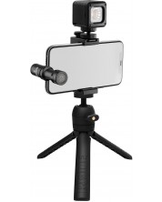 Комплект за звукозапис Rode - Vlogger Kit iOS Edition, сив/черен