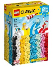 Конструктор LEGO Classic - Креативен строителен комплект с цветни тухли (11032)