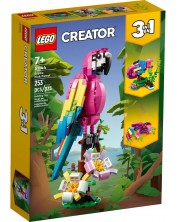 Конструктор LEGO Creator 3 в 1 - Екзотичен розов папагал (31144)
