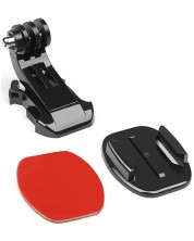 Комплект Eread - J-Hook, за екшън камери, черен/червен