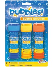 Комплект пълнители за балончета Grafix - Bubble, 60 ml, 3 броя -1