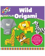 Комплект за оригами Galt - Животните от джунглата