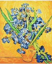 Комплект за рисуване по номера Ideyka - Ириси Ван Гог, 40 х 50 cm