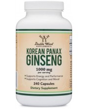 Korean Panax Ginseng, 240 капсули, Double Wood -1