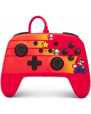 Контролер PowerA - Enhanced, Speedster Mario (Nintendo Switch) -1