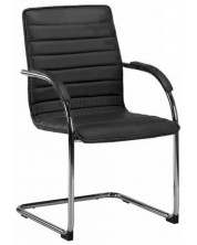 Комплект посетителски столове RFG - Sky M, 4 броя, черни