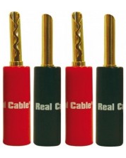 Конектори Real Cable - BFA6020, 4 броя, многоцветни -1