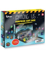 Комплект мини фигури YuMe Games: Among Us - Surprise Gift Box -1