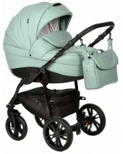 Комбинирана детска количка 3в1 Baby Giggle - Indigo Special, зелена