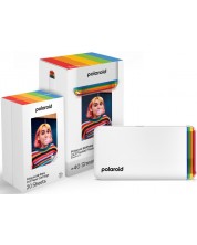 Комплект фото принтер Polaroid - Hi Print, Gen2, White -1