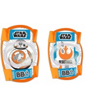 Комплект детски протектори BIKE SPORT - Star Wars, оранжев