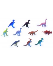 Комплект фигурки Rappa - Динозаври I, 10 броя, 7 cm -1