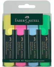 Комплект текст маркери Faber-Castell 48 - 4 цвята