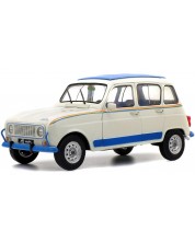 Колекционерски модел SOLIDO Съвременни: Автомобили - Renault 4L GTL Jogging Blanc (Light Beige/Blue) (1981)