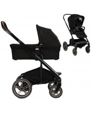Комбинирана бебешка количка 2в1 Nuna - Mixx Next, Riveted -1