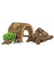 Комплект фигурки Schleich Wild Life - Дом на костенурки