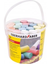 Комплект тебешири Eberhard Faber - 20 броя, в кофичка