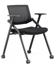 Комплект посетителски столове RFG - Shape, 2 броя, черни