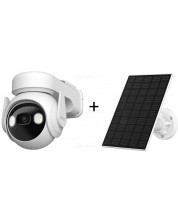 Комплект камера и соларен панел Imou - Cell PT, 90°, бели -1