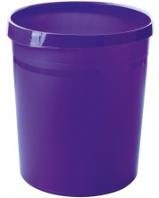Кош за отпадъци Han Grip Trend - пластмасов, 18 l, лилав