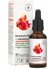 Коензим Q10 + Витамин Е, капки, 30 ml, Aura Herbals -1