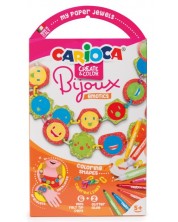 Комплект Carioca Create&Color - Бижута, Емотикони
