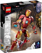 Конструктор LEGO Marvel - Avengers Classic, Железният човек (76206)