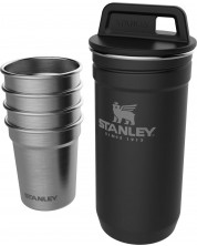 Комплект за шотове Stanley - The Nesting, контейнер, 4 броя чаши, черен -1