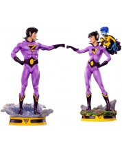 Комплект статуетки Iron Studios DC Comics: Wonder Twins - Jayna & Zan, 21-20 cm