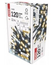 LED Лампички Emos - CLS Timer, 120 броя, 3.6W, 12 m