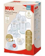 Комплект стъклени шишета NUK - Nature Sense, TC