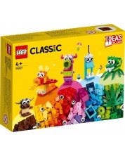 Конструктор LEGO Classic - Креативни чудовища (11017) -1