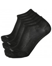 Комплект чорапи Mico - Lightweight Extra Dry, 3 чифта , черни -1