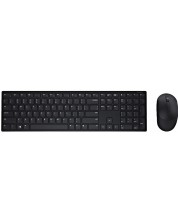 Комплект Dell - Pro Wireless Keyboard + Mouse KM5221W, безжичен, черен -1