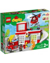 Конструктор LEGO Duplo Town - Пожарна команда и хеликоптер (10970)