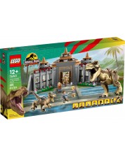 Конструктор LEGO Jurassic World - Център за посетители с Рекс и Раптор (76961) -1
