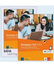 Kompass (DaF) C1.1 - Media Bundle inklusive Lizenzcode für das Kurs- und Übungsbuch mit interaktiven Übungen - Teil 1 -1
