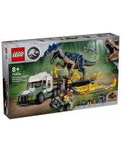 Конструктор LEGO Jurassic World - Динозавърски мисии: превоз на алозавър (76966)