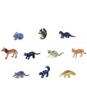 Комплект фигурки Rappa - Горски животни, 10 броя, 3-5 cm -1