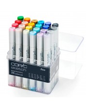 Комплект маркери Too Copic Sketch - Сет за манга, 24 цвята
