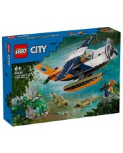 Конструктор LEGO City - Воден самолет Изследовател на джунглата (60425)