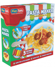 Комплект с моделин Play-Toys - Направи си спагети -1