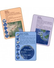 Комплект детски игри Bright Toys - Забавна география, 3 игри с карти -1