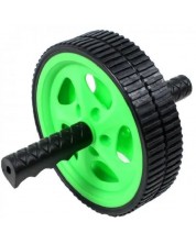 Колело за коремни преси inSPORTline - Ab roller AR200, зелено -1