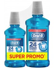 Oral-B Комплект вода за уста Proexpert, 500 + 250 ml -1