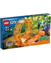 Конструктор LEGO City - Каскадьорски лупинг Chimpanzee Smash (60338) -1