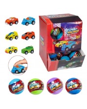 Кола изненада в топче Toi Toys - Turbo Racers, асортимент -1